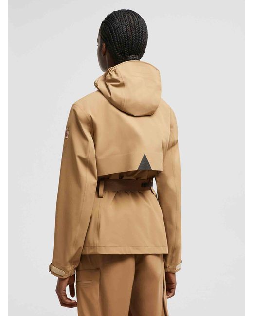 Moncler Fex Shell Jacket in Natural | Lyst