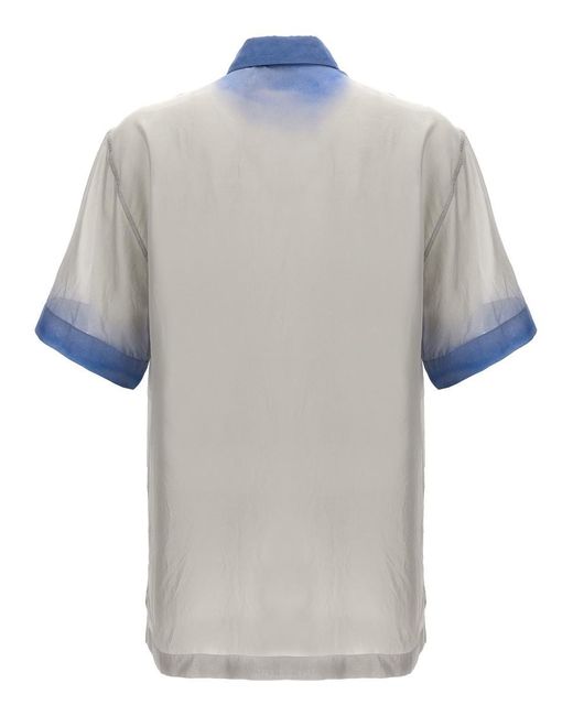 Dries Van Noten Blue Cassidye Shirt, Blouse for men
