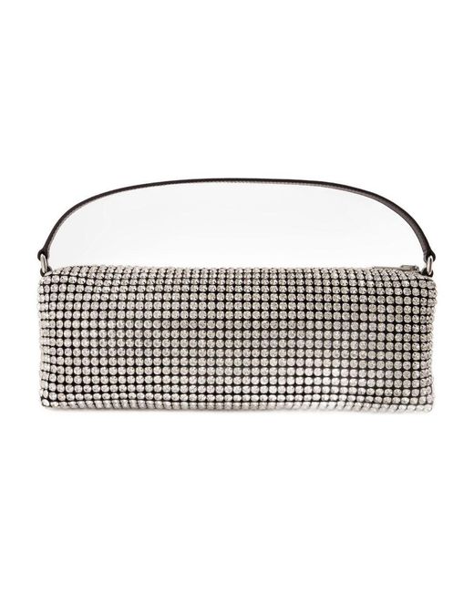Alexander Wang White Heiress Flex Bag