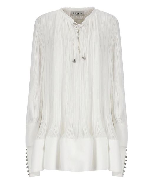 Lanvin Dresses White