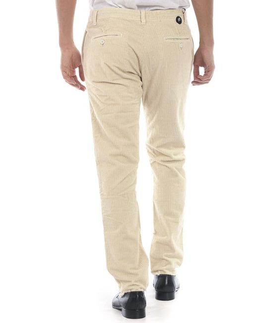 Daniele Alessandrini Natural Jeans Trouser for men
