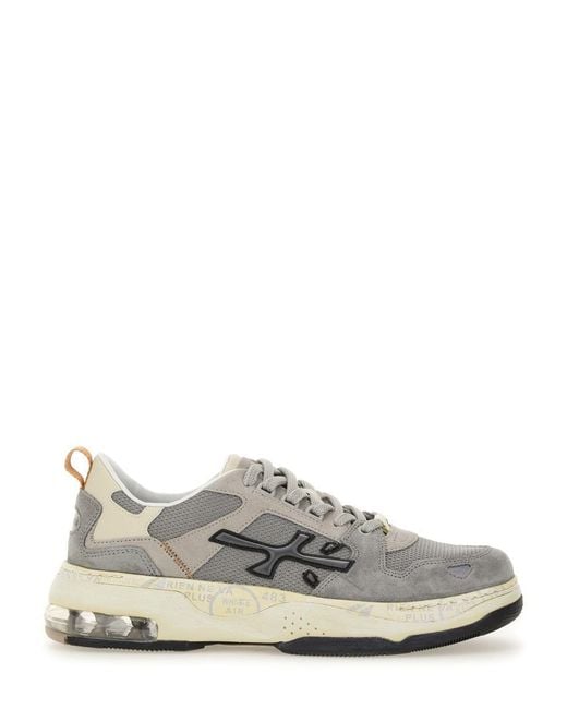 Premiata White "Drake" Sneaker for men