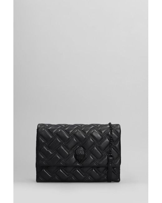 Kurt Geiger Gray Kensington Duet Dr Shoulder Bag
