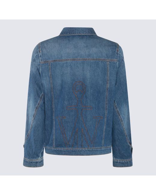 J.W. Anderson Blue Cotton Denim Jacket for men