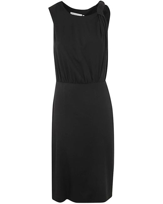 Sportmax Black Cris Elegant Dress Clothing