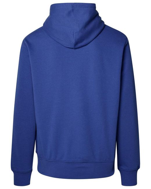 Polo Ralph Lauren Blue Cotton Blend Sweatshirt for men