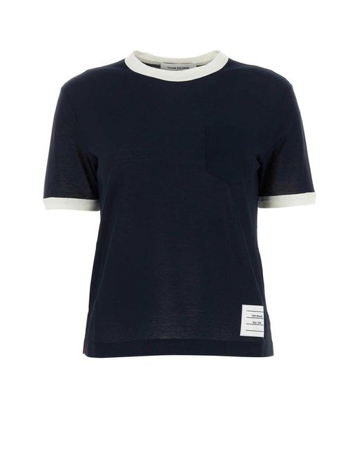Thom Browne Blue T-shirt