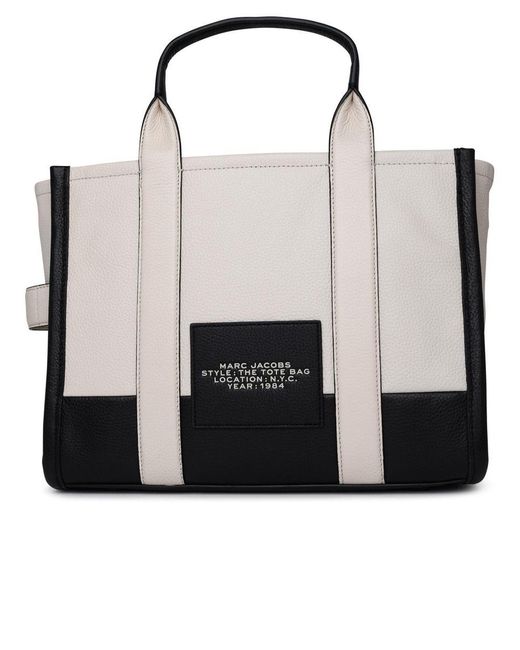 Marc Jacobs Multicolor Small Ivory Tote Bag