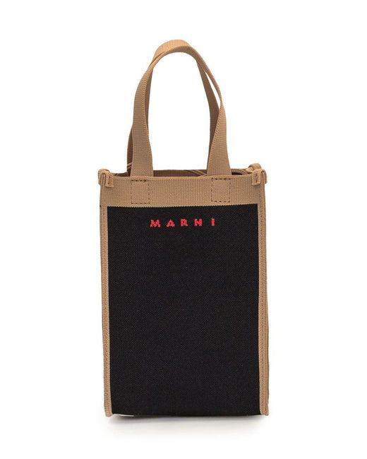 Marni Black Mini Crossbody Bag for men