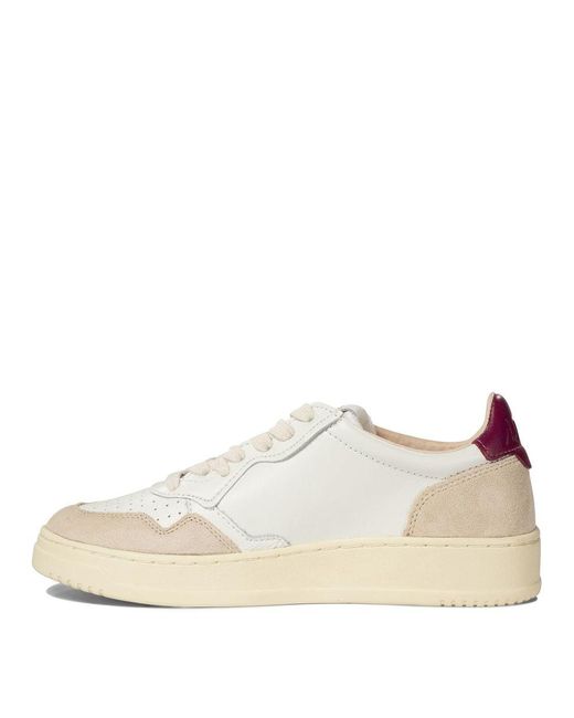 Autry White "medalist" Sneakers