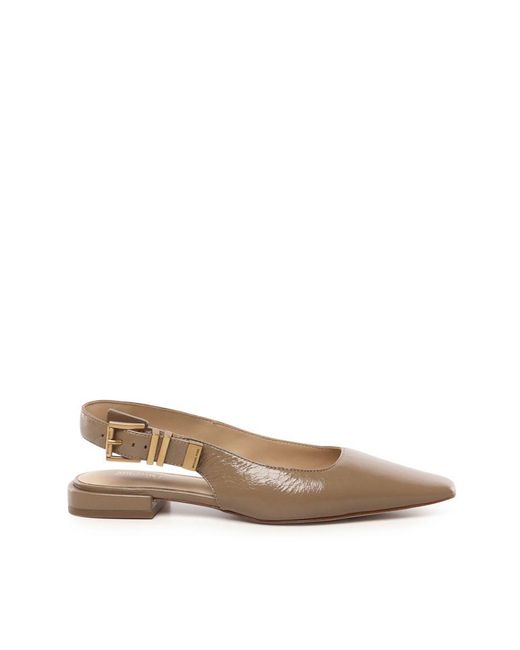Michael Kors Brown Michael Flat Shoes