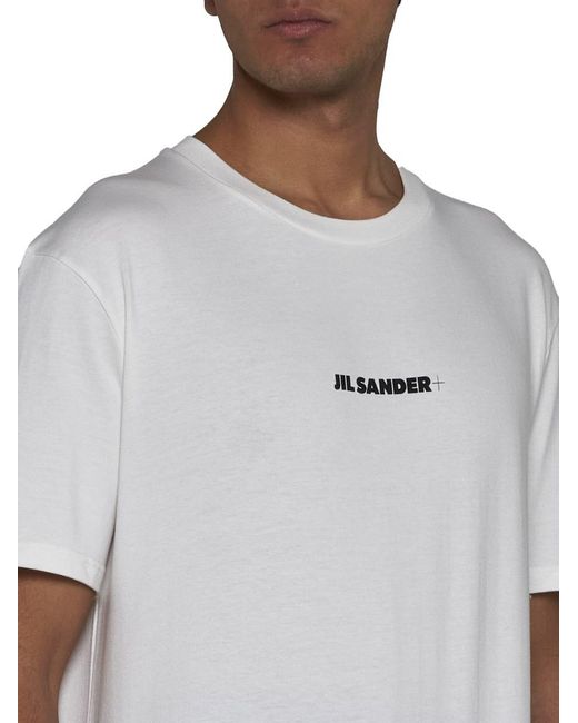 Jil Sander White Plus T-shirts And Polos for men