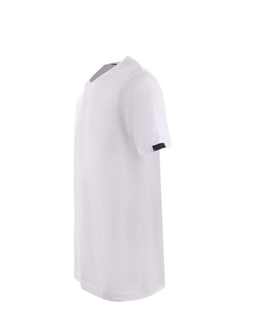 Fay White T-Shirts And Polos for men