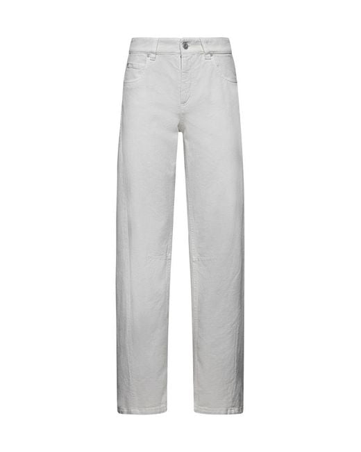 Brunello Cucinelli Gray Trousers