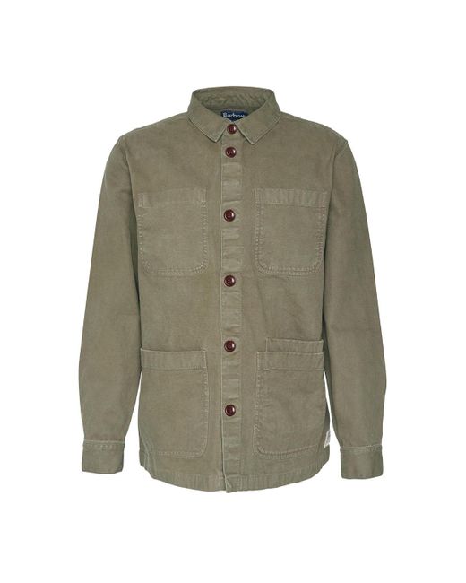 Barbour Green Shirt for men