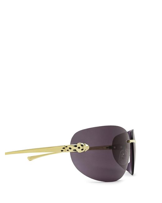 Cartier Purple Sunglasses for men