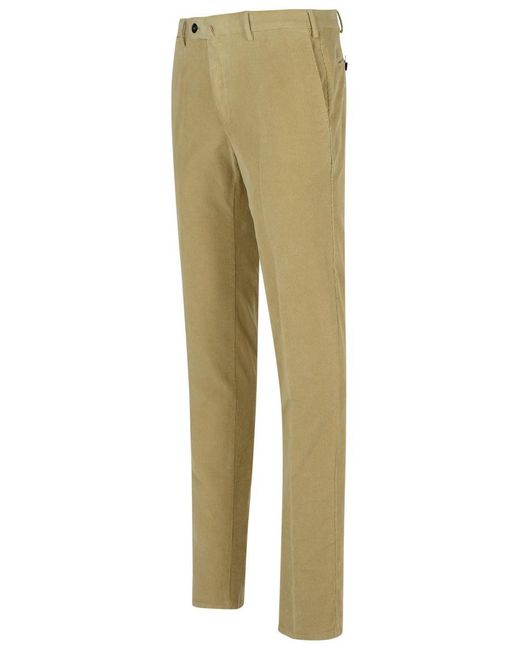 PT Torino Natural 'Slim' Cotton Pants for men