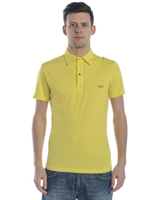 Daniele Alessandrini Yellow Topwear for men
