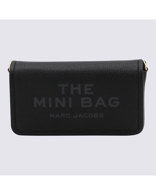 Marc Jacobs Black Leather The Mini Bag
