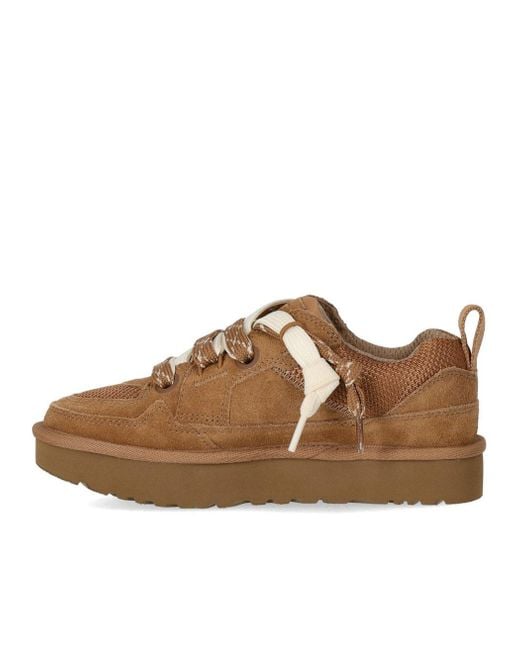 Ugg Brown Lo Lowmel Chestnut Sneaker