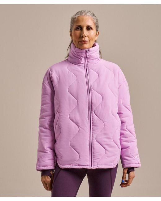Bam Pink Packable Cloud Jacket