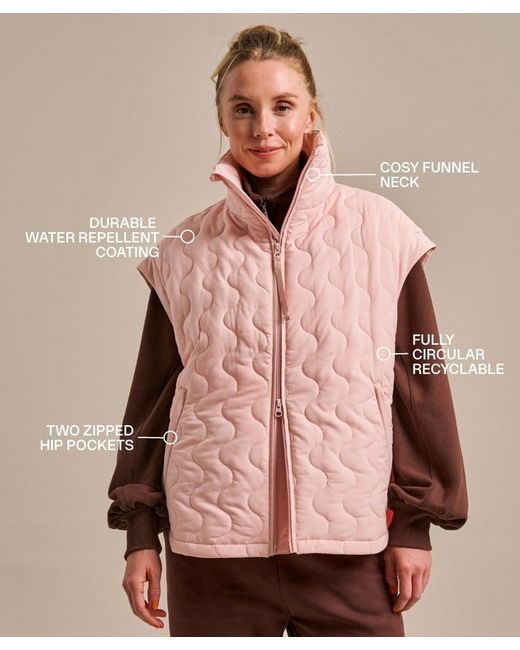 Bam Natural Packable Cloud Gilet