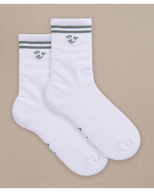 Bam Blue Organic Cotton Crew Socks