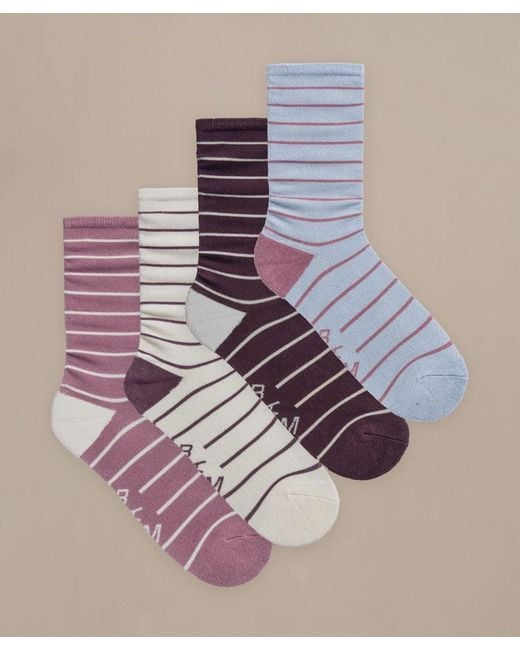 Bam Purple Everyday Sock