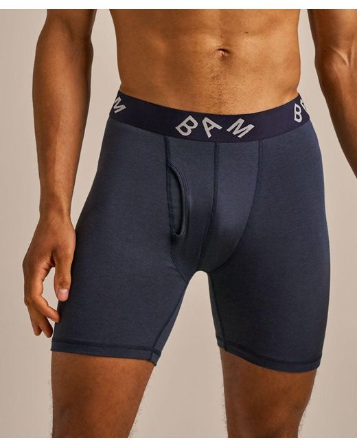 Bam Blue Jersey Boo Sport Trunks for men
