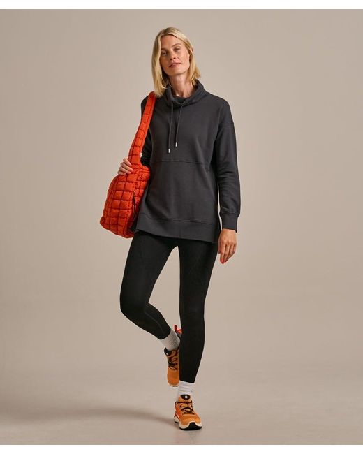Bam Black Horizon Longline Throw On Sweat