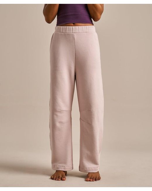 Bam Pink Relaxed Fit Horseshoe Sweatpants