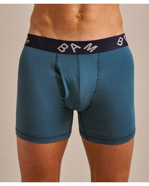 Bam Blue Regular Fitted Air Boo Boxers for men
