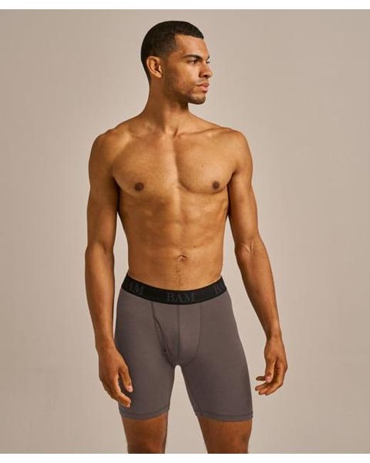 Bam Gray Jersey Boo Sport Trunks for men