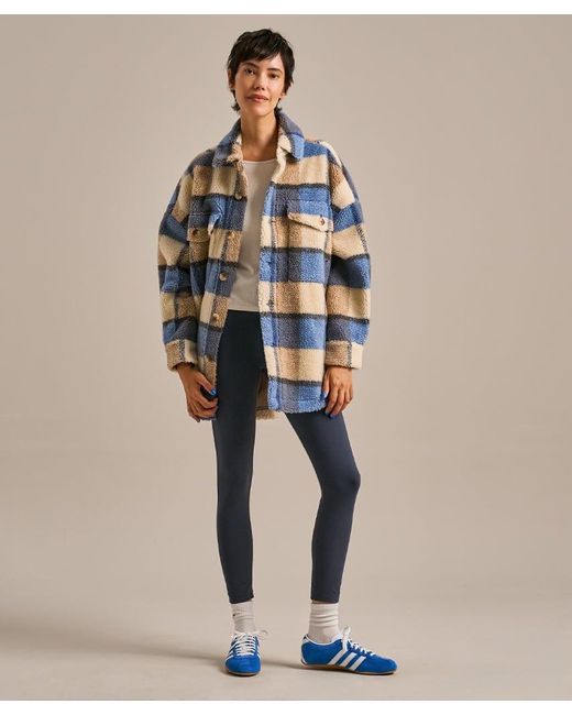 Bam Blue Fleecy Studio Jacket