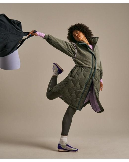Bam Natural Full Circle Longline Fleecy Coat