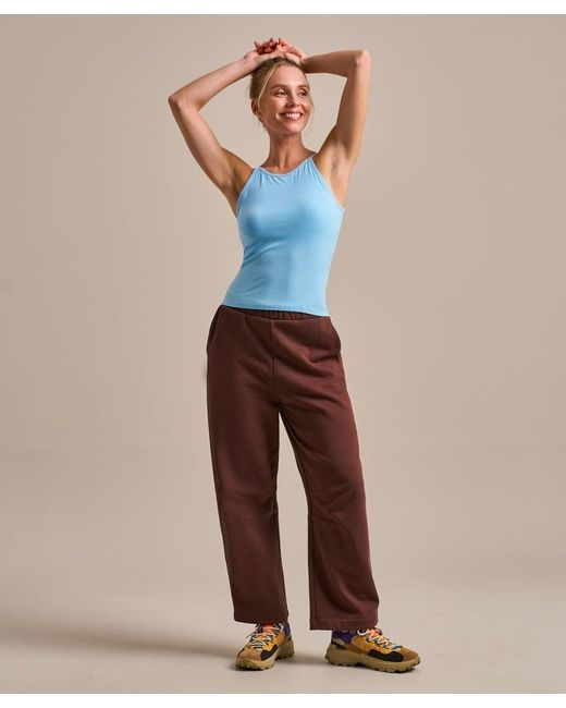 Bam Natural High Neck Hidden Support Vest Top
