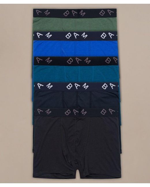 Bam Blue Regular Fitted Air Boo Boxers for men