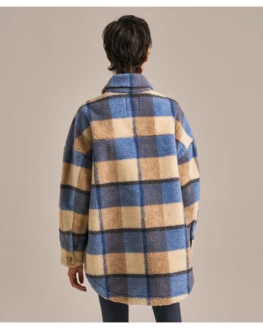 Bam Blue Fleecy Studio Jacket