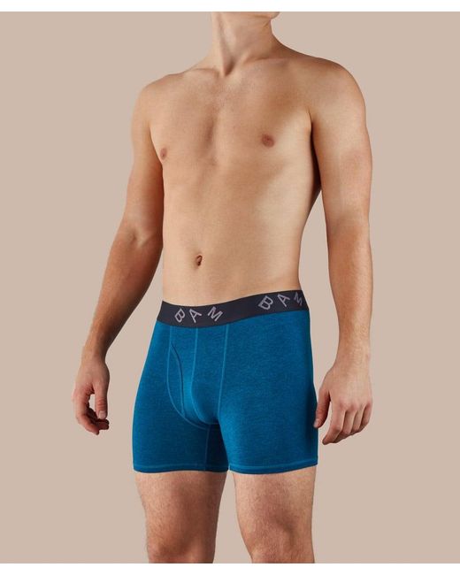 Bam Blue Regular Fitted Air Boo Boxers for men