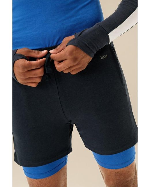 Bam Blue Bamboo Training Shorts for men