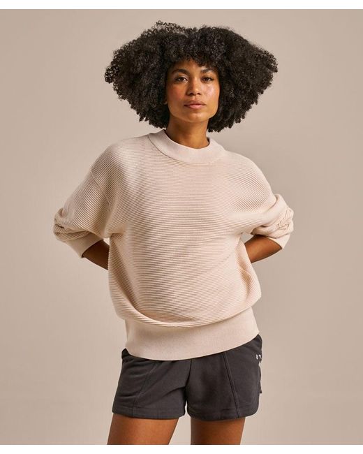 Bam Natural Rib Layering Jumper