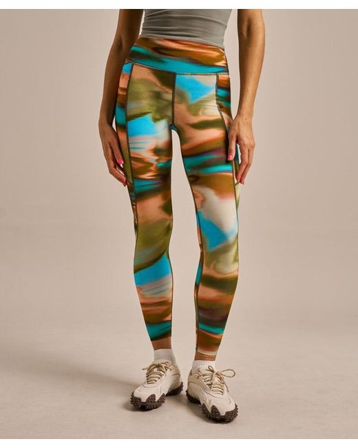 Bam Brown Enduro Side Pocket Leggings