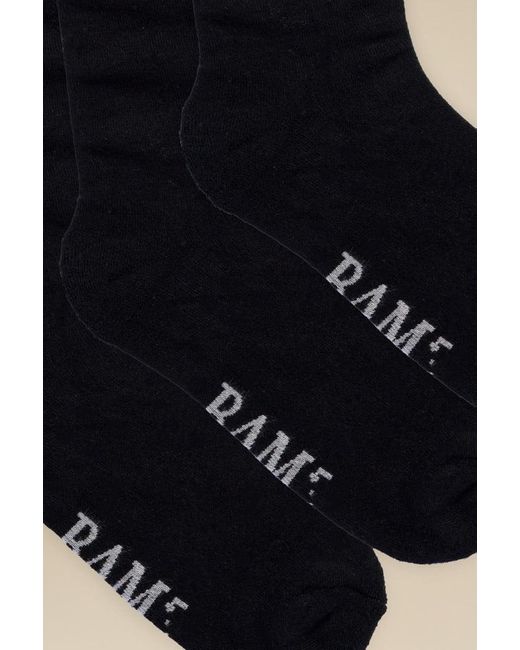 Bam Black Boo Socks Heavyweight Classics 3 Pairs