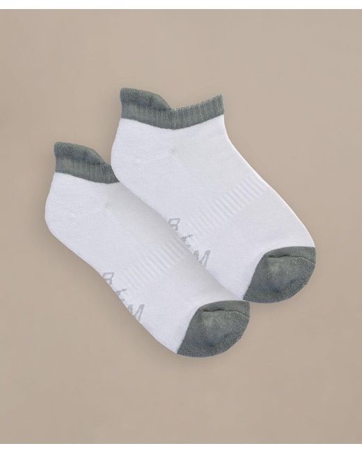 Bam Blue Luxe Trainer Socks for men
