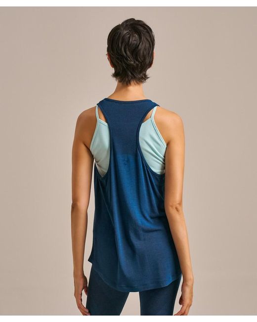 Bam Blue Seamless Relaxed Training Top