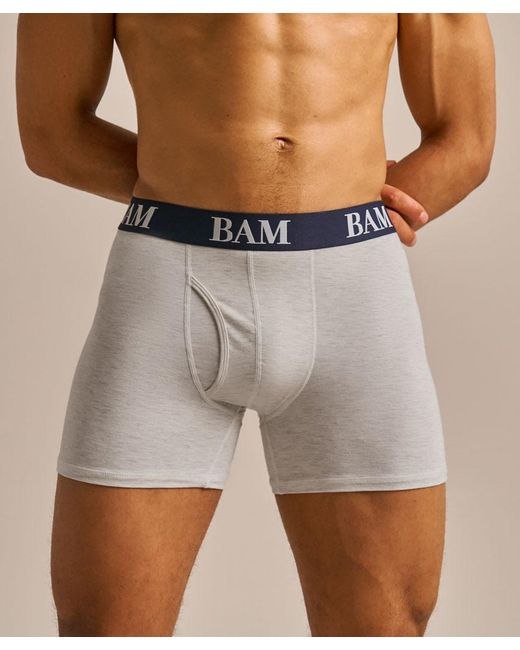 Bam Natural Regular Fitted Air Boo Boxers for men