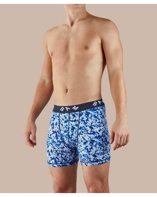 Bam Blue Regular Fitted Air Boo Boxers for men