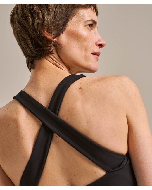 Bam Black Mallea Cross Back Vest