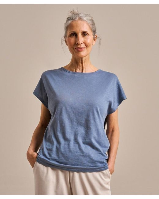 Bam Blue Fluidity Cut Out T-Shirt