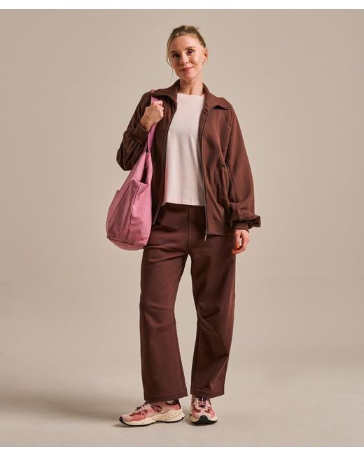 Bam Natural Nurture Sweat Bomber Jacket